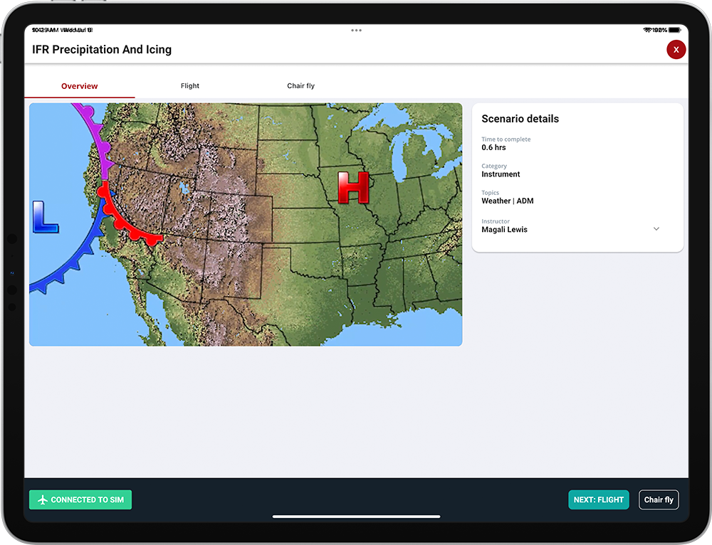 Redbird Pro Scenario