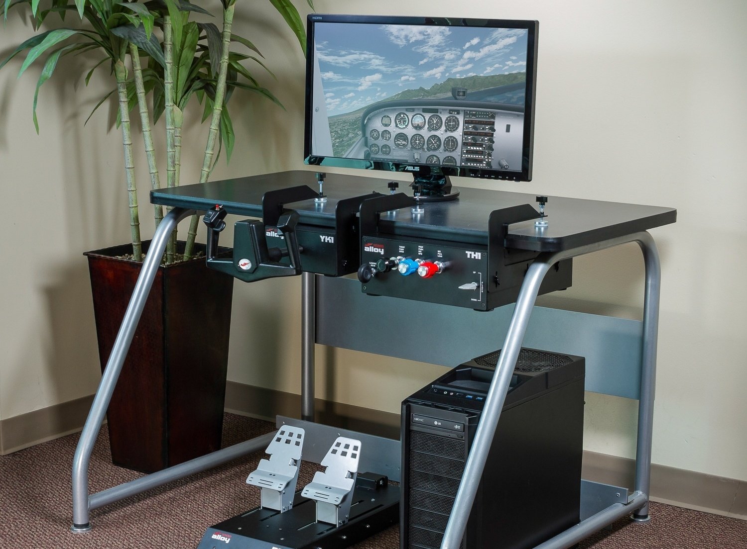 How to Set up a Home Flight Simulator